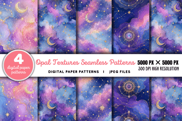 Download Opal Textures Digital Paper Pattern - Opal texture Collection