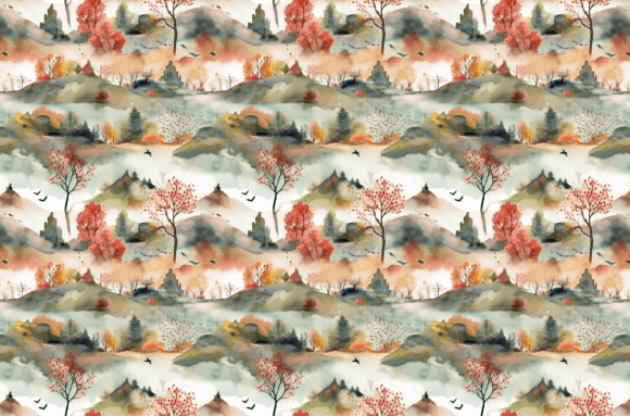 Download Watercolor Nature Patterns - Colorful - Colorful Collection