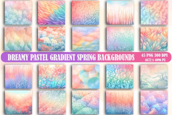 Download Dreamy Pastel Gradient Spring Background - Spring background Collection