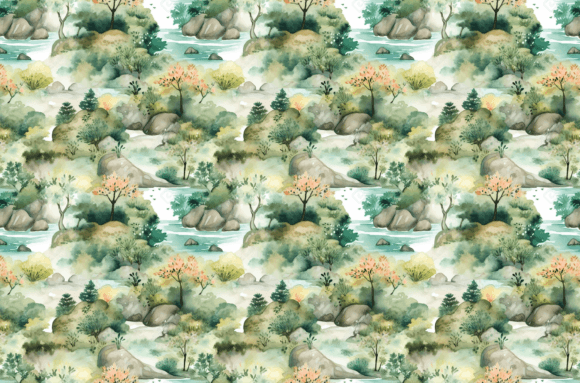 Download Watercolor Nature Patterns - Colorful - Colorful Collection
