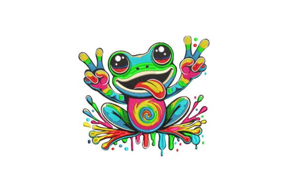 Download Colorful Frog - Colorful Collection