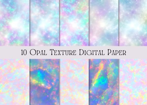 Download 10 Opal Texture Digital Paper - Opal texture Collection