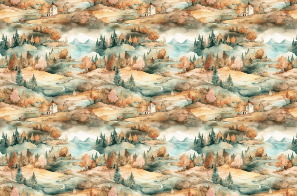 Download Watercolor Nature Patterns - Colorful - Colorful Collection