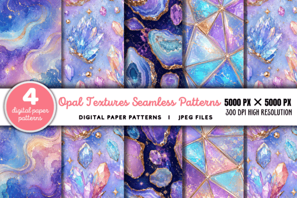 Download Opal Textures Digital Paper Pattern - Opal texture Collection