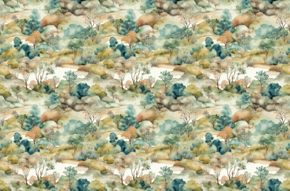 Download Watercolor Nature Patterns - Colorful - Colorful Collection