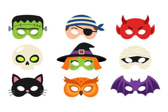 Download Halloween Masks with Spooky Costume Face - Premium Bundle